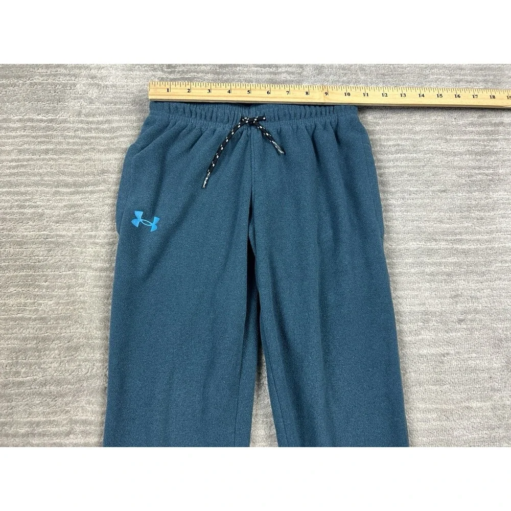Under Armour Joggers Boys‎ YSM Youth Small Blue Pull On Elastic Waist Loose